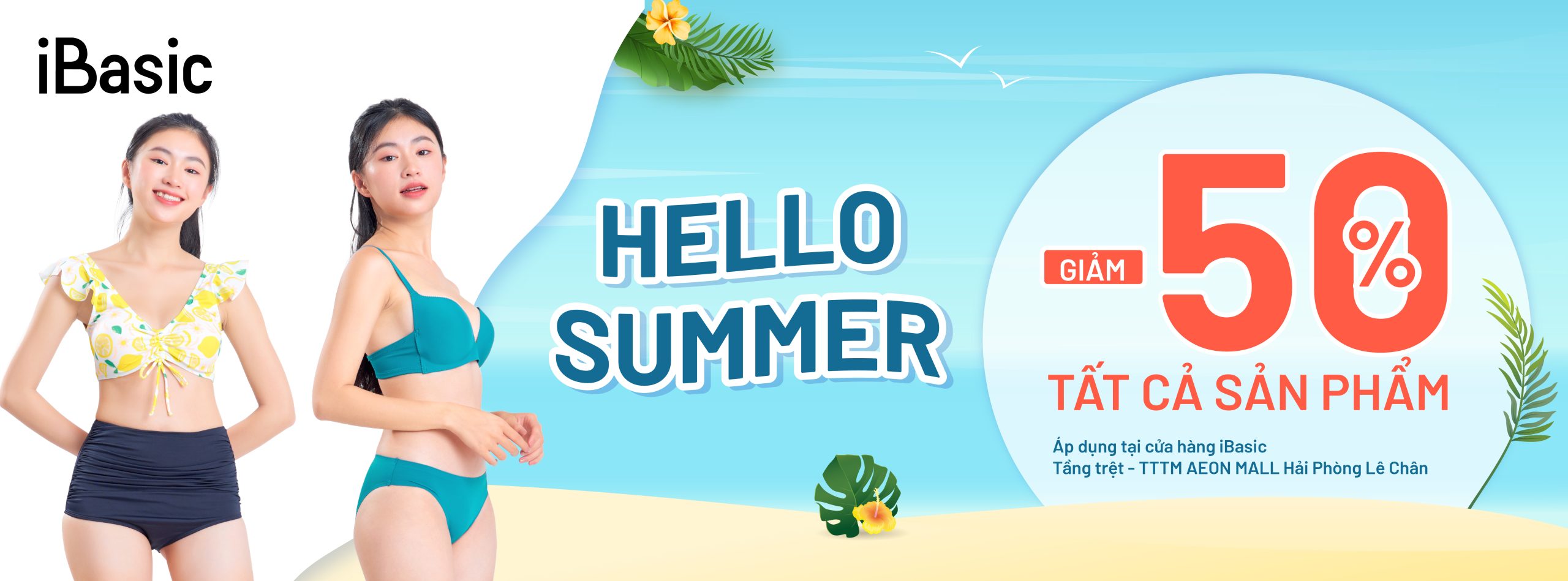 HELLO SUMMER – SALE UP TO 50% OFF ALL PRODUCTS