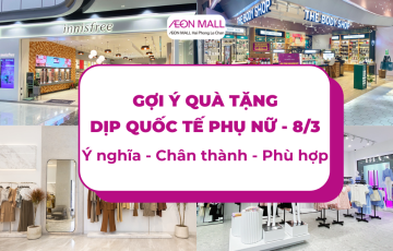 Gợi ý quà tặng quốc tế phụ nữ ý nghĩa