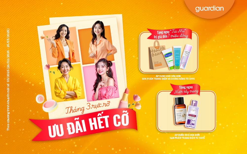 ✨ THÁNG 3 RỰC RỠ – SĂN NGAY TÚI MÙ SIÊU XỊN TRỊ GIÁ ĐẾN 1 TRIỆU ĐỒNG! ✨