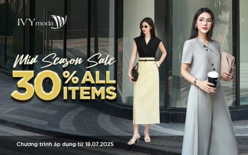 IVY MODA |⚡️ MID SEASON SALE | SALE 30% TOÀN BỘ SP