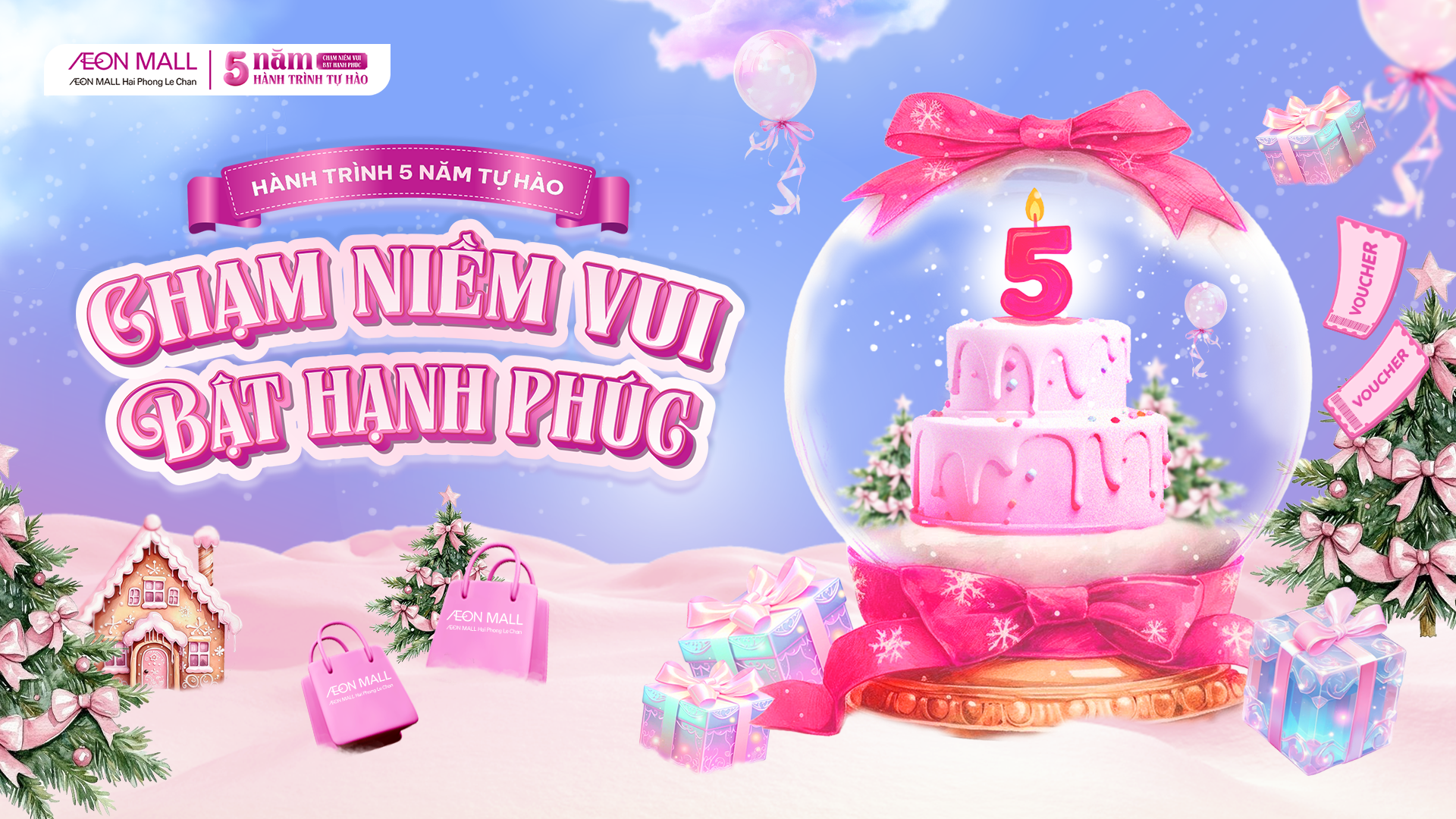 HÀNH TRÌNH 5 NĂM TỰ HÀO: CHẠM NIỀM VUI, BẬT HẠNH PHÚC