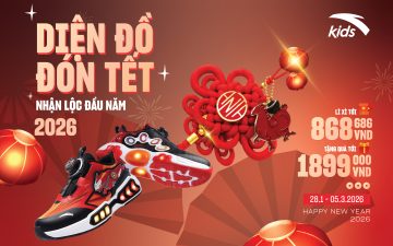 ƯU ĐÃI ĐẶC BIỆT ĐÓN TẾT BÍNH NGỌ- BÉ DIỆN LUNG LINH, MẸ RINH X3 DEAL PHÁT LỘC