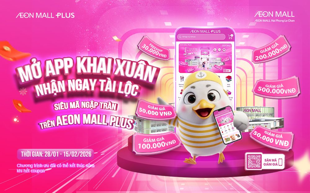 MỞ APP KHAI XUÂN – NHẬN NGAY TÀI LỘC​
