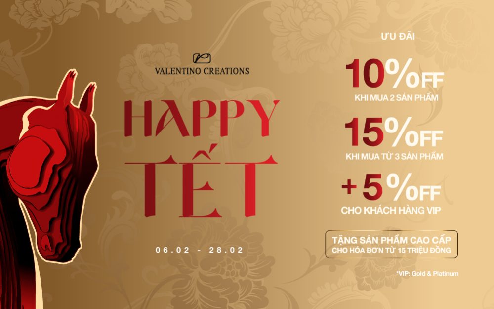 HAPPY TẾT | KHỞI SẮC ĐẦU NĂM, PHONG ĐỘ KHÁC BIỆT