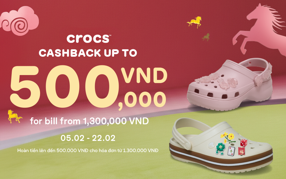 Crocs Lì Xì, Bính Ngọ Hết Ý 🧧🐴
