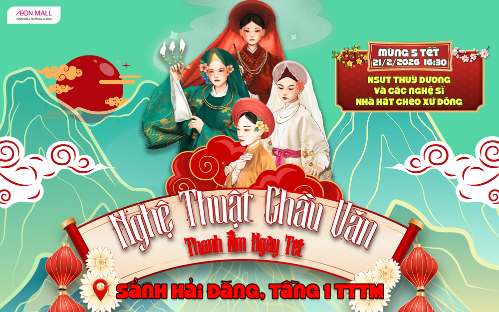 ĐẠI TIỆC NGHỆ THUẬT – KHAI XUÂN RỰC RỠ TẠI SẢNH HẢI ĐĂNG​