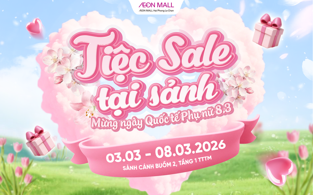 ĐẠI TIỆC ƯU ĐÃI  – NÂNG NIU PHÁI ĐẸP​