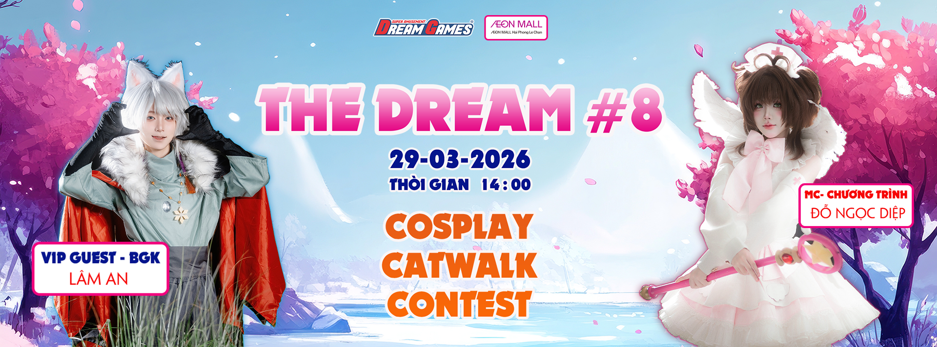 Cosplay catwalk contest