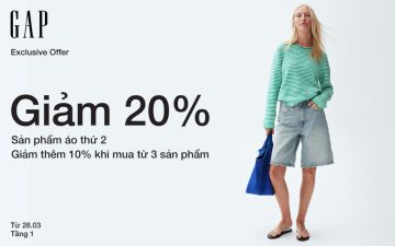 Exclusive Offer – Giảm 20% Cho Sản Phẩm Áo Thứ Hai!