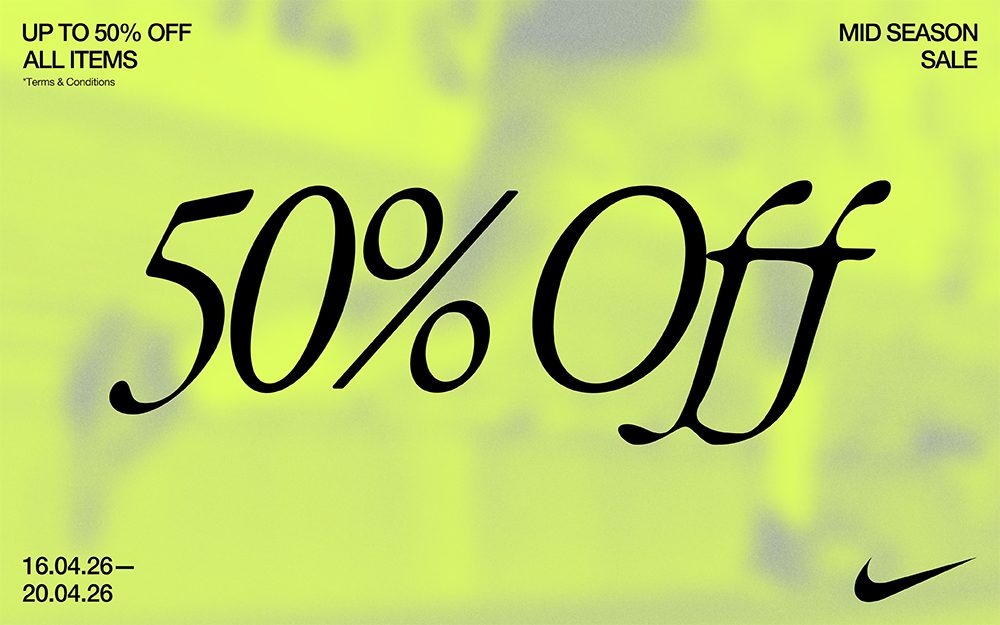 NIKE MID SEASON SALE | ƯU ĐÃI LÊN ĐẾN 50% TOÀN BỘ SẢN PHẨM ✨​