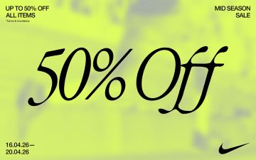 NIKE MID SEASON SALE | ƯU ĐÃI LÊN ĐẾN 50% TOÀN BỘ SẢN PHẨM ✨​