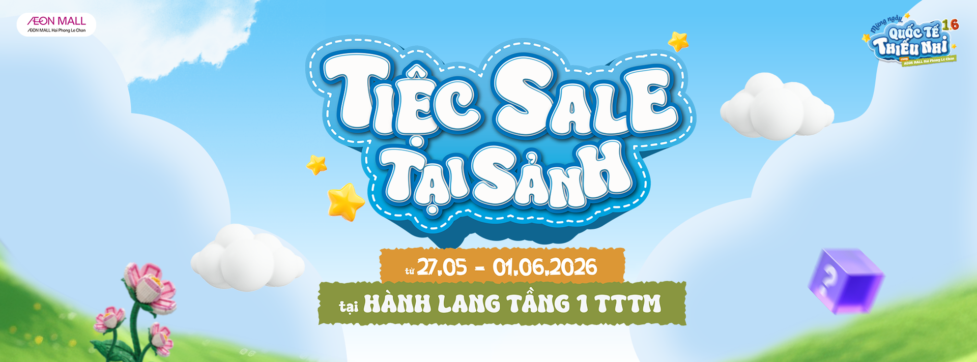CHILDREN FAIR ĐÃ CÓ MẶT TẠI SẢNH – THIÊN ĐƯỜNG MUA SẮM ĐANG CHỜ CẢ NHÀ KHÁM PHÁ