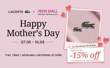 #Lacoste FOR THE WOMAN WE ❤️ MOST | A GIFT FOR MOM