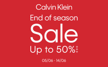 CALVIN KLEIN – END OF SEASON SALE UP TO 50%+++