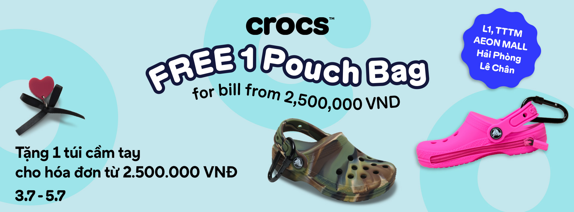 Crocs opening
