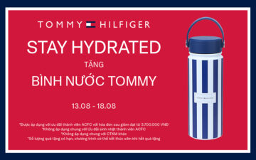 TOMMY HILFIGER – STAY HYDRATED
