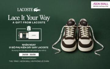 #Lacoste LACE IT YOUR WAY – LACE UP YOUR VIBE 👟