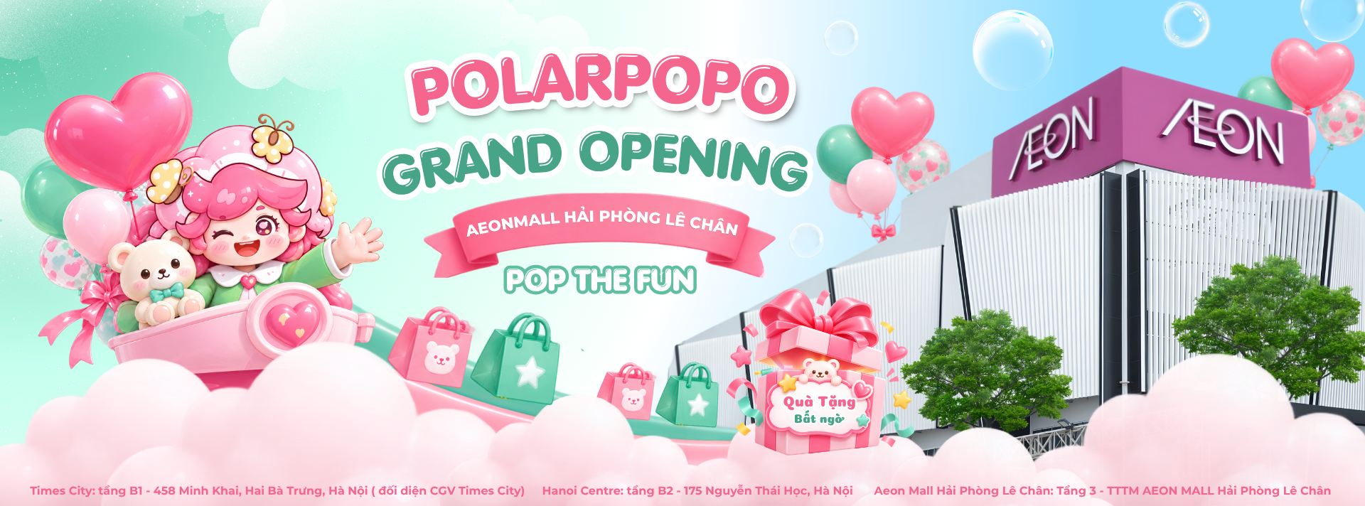 🎈 HẢI PHÒNG ƠI, POLARPOPO CHÍNH THỨC ĐẾN RỒI ĐÂY!