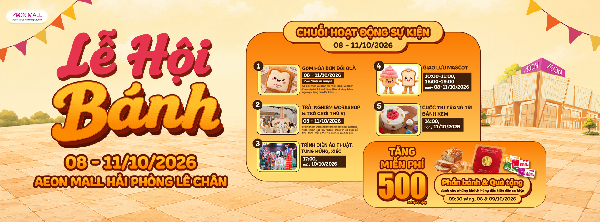 LỄ HỘI BÁNH 2026 CHÍNH THỨC TRỞ LẠI - HỘI MÊ BÁNH ĐIỂM DANH NGAY NÀO !!!