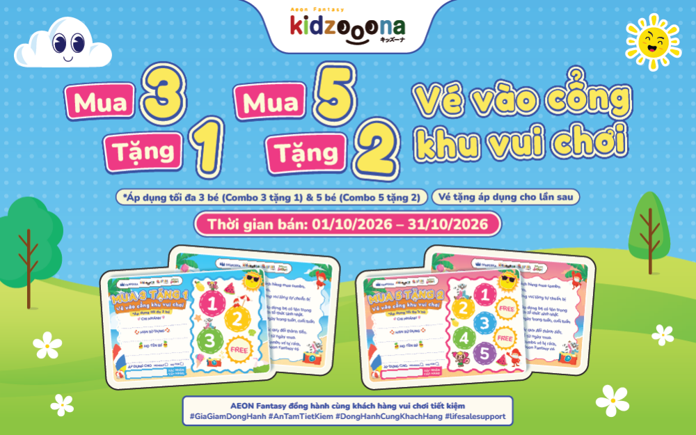 🎈 VUI CHƠI THẢ GA CÙNG KIDZOOONA  🎈